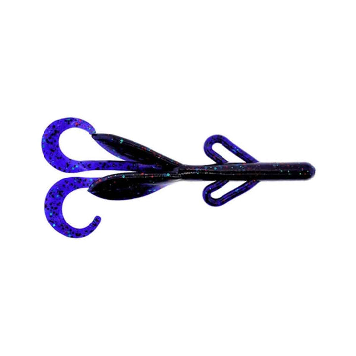 Zoom Baby Brush Hog Junebug Red 4 inch creature bait