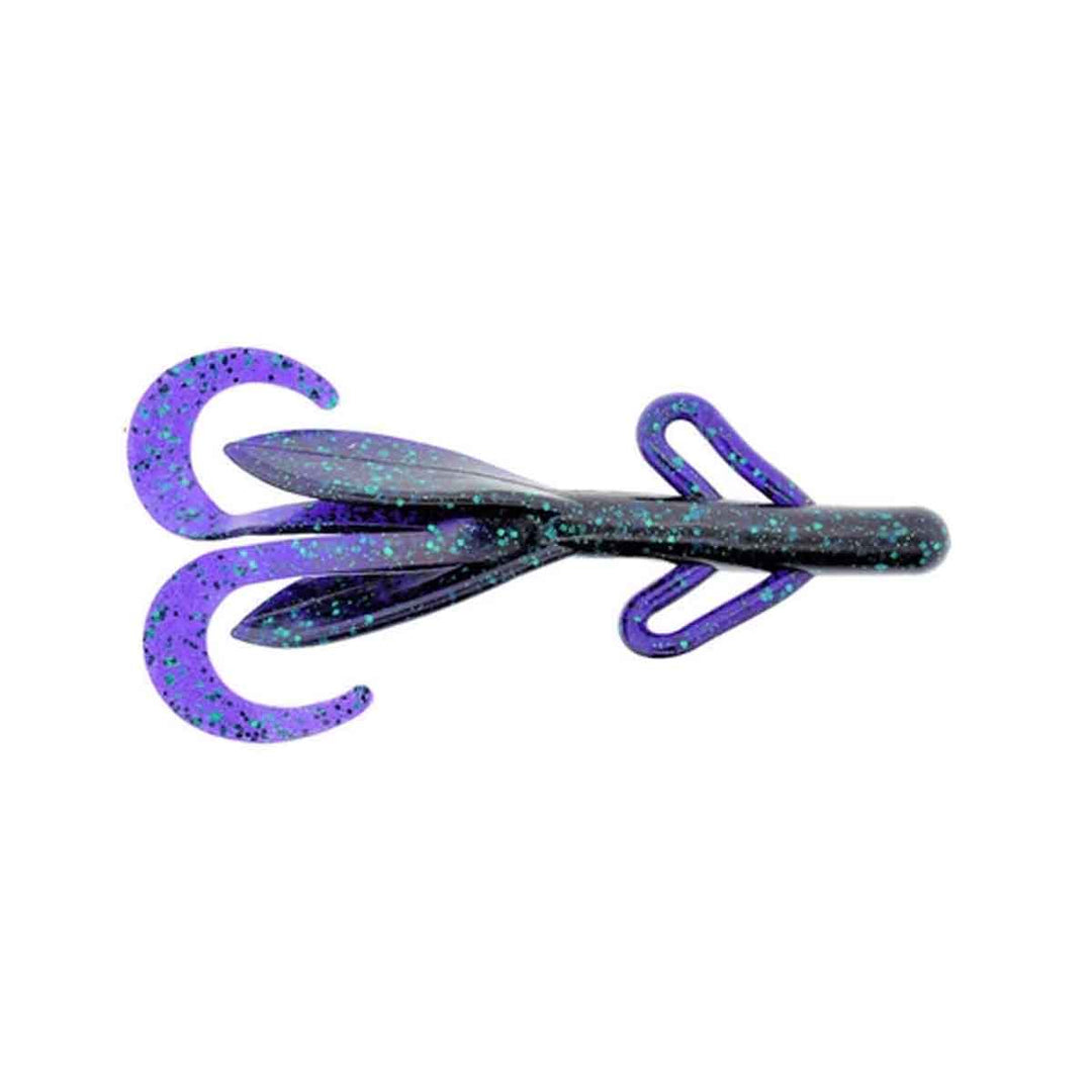 Zoom Baby Brush Hog Junebug 4 inch creature bait