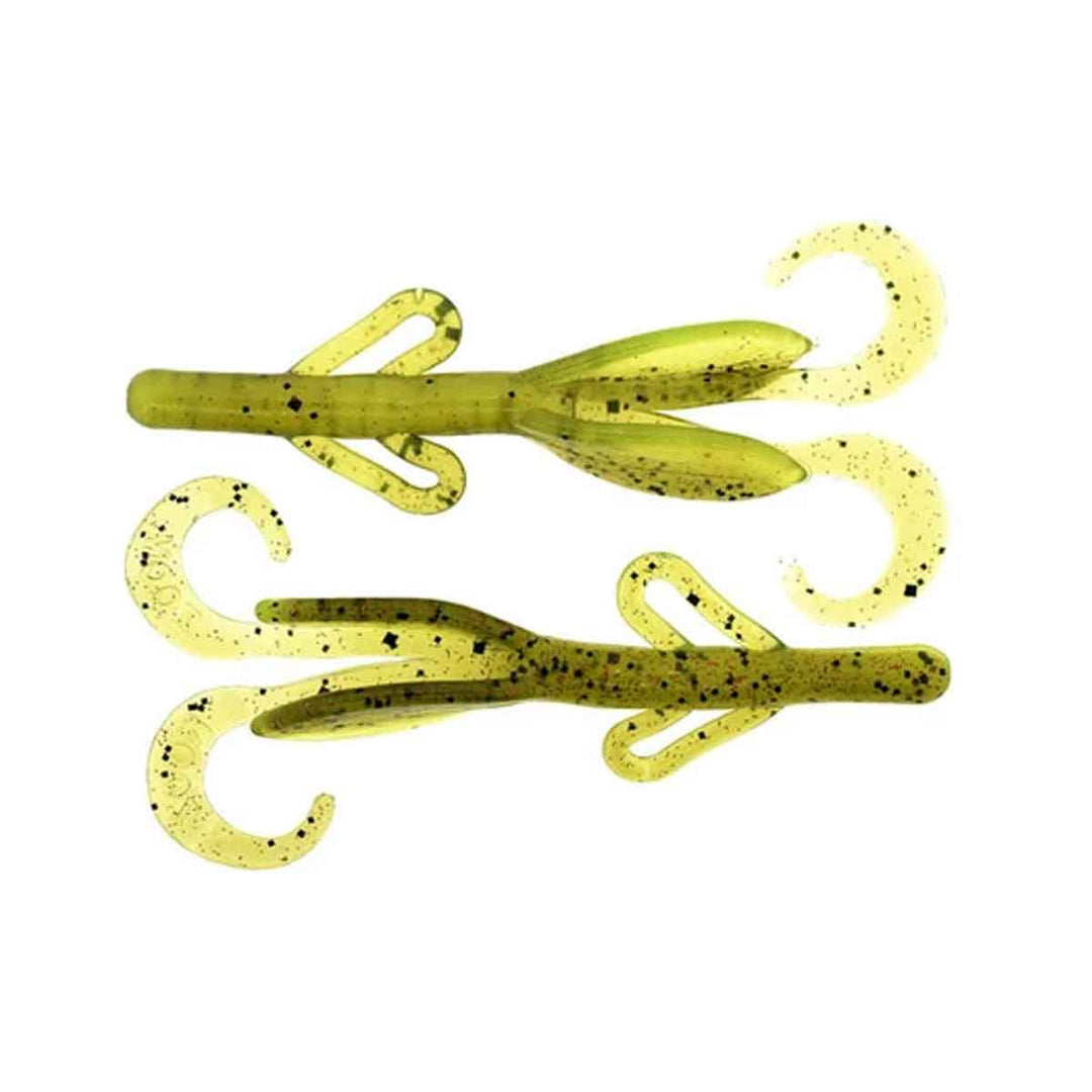 Zoom Baby Brush Hog Kiwi 4 inch creature bait