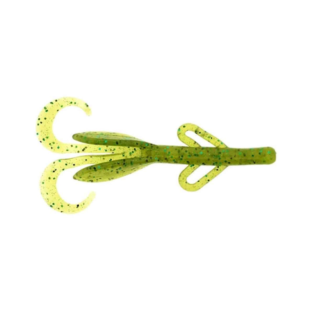 Zoom Baby Brush Hog Kudzu 4 inch creature bait