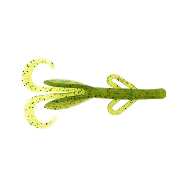 Zoom Baby Brush Hog Kudzu 4 inch creature bait