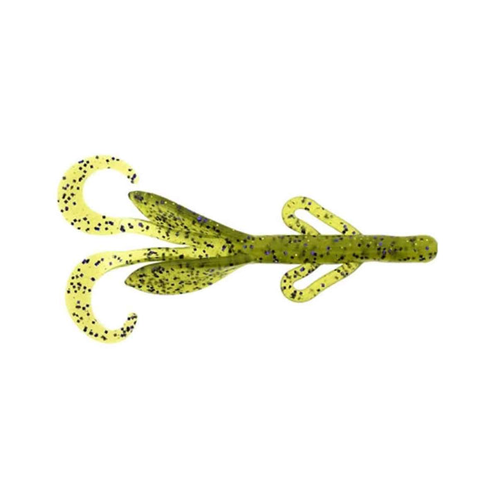 Zoom Baby Brush Hog J Mardi Gras 4 inch creature bait