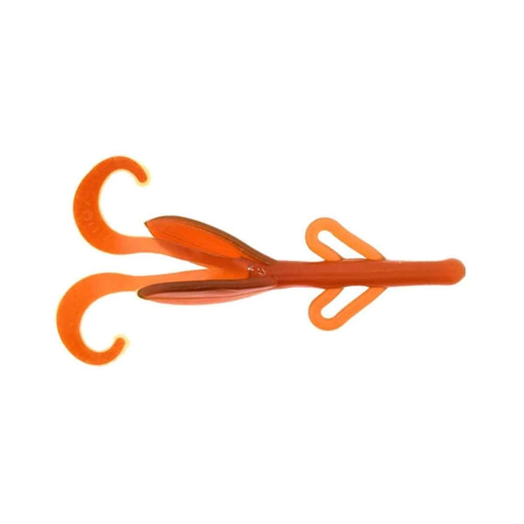 Zoom Baby Brush Hog Motor Oil 4 inch creature bait