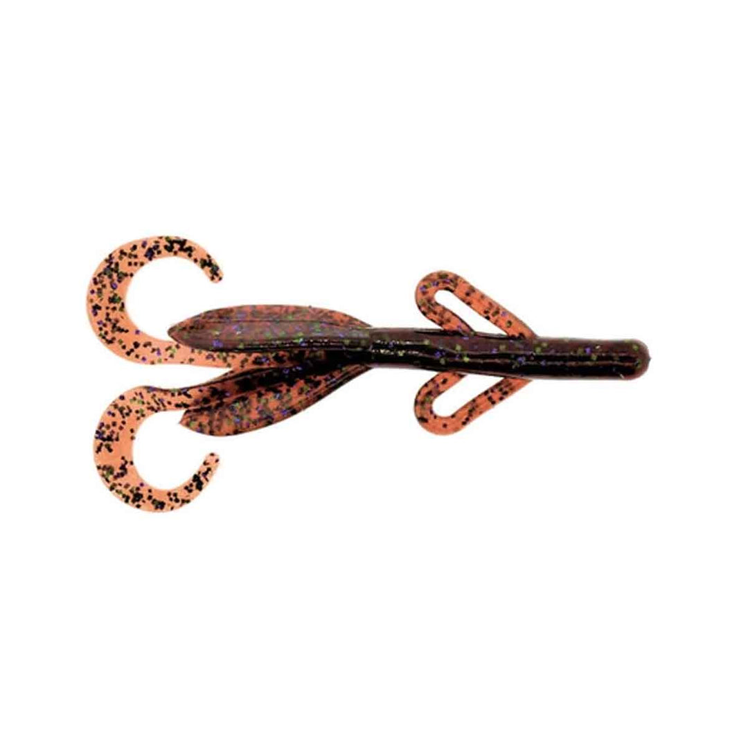 Zoom Baby Brush Hog scuppernog candy 4 inch creature bait
