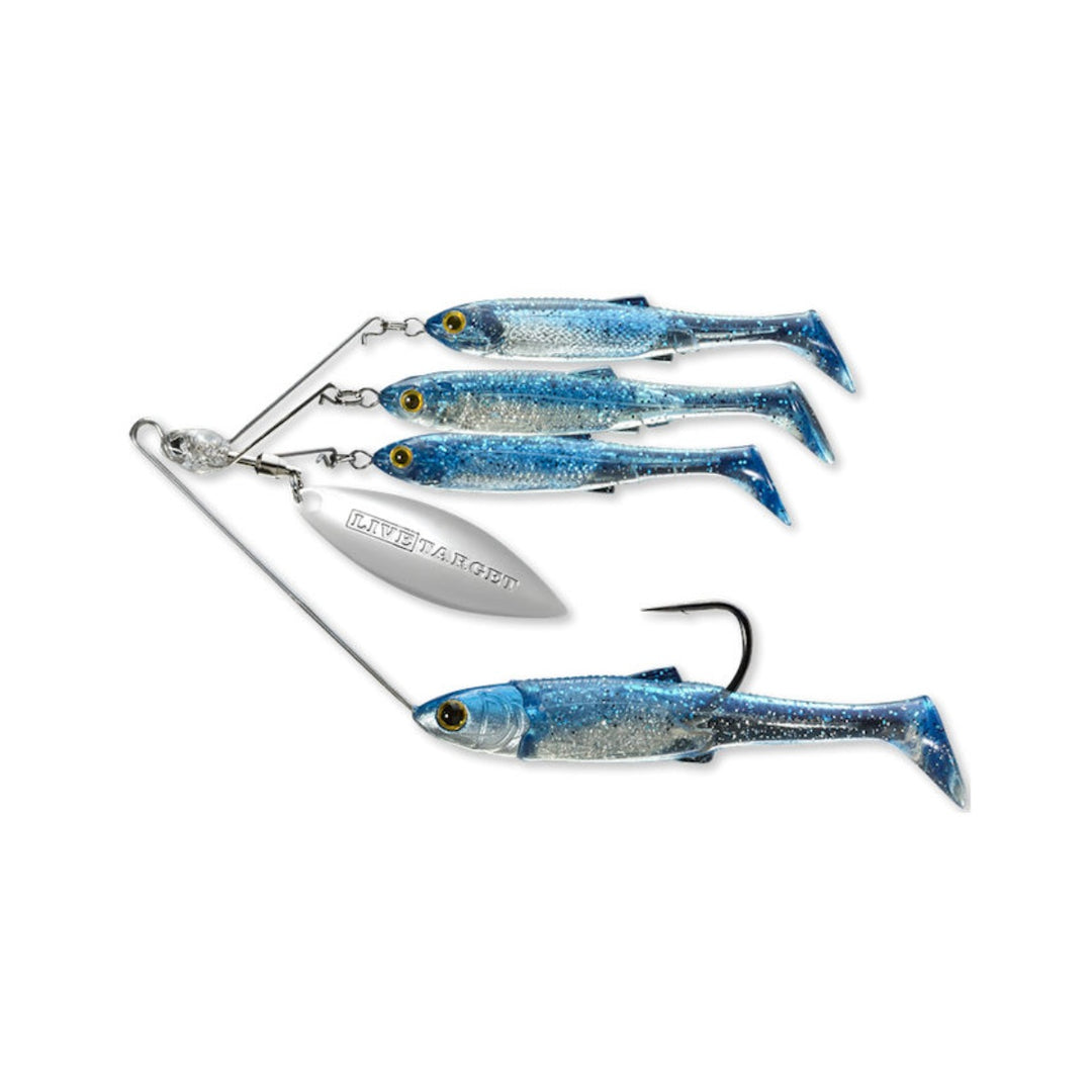 LiveTarget Baitball Spinner Rig for bass fishing