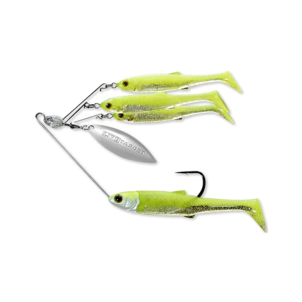 LiveTarget Baitball Spinner Rig for bass fishing