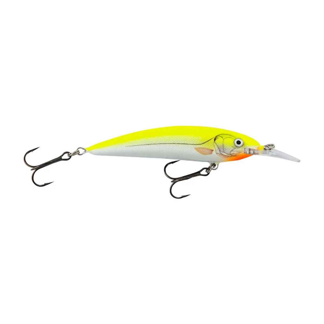 Balsa Minnow_Silver Fluorescent Chartreuse*