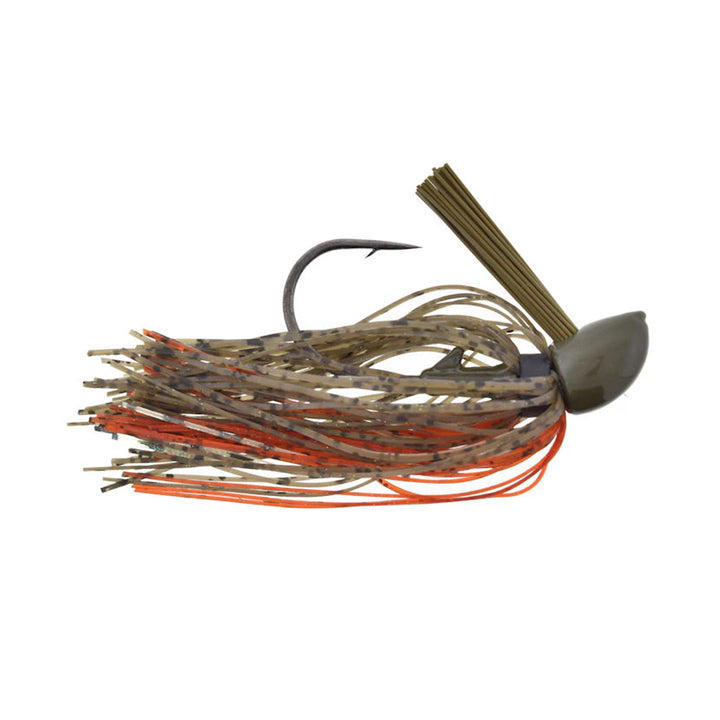 D&L Tackle Advantage Jig with durable skirt and weed guard for bass fishing
