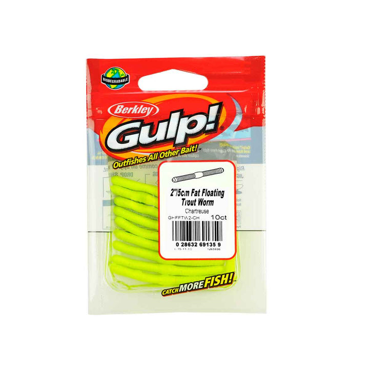 Berkley Gulp! Fat Floating Trout Worm