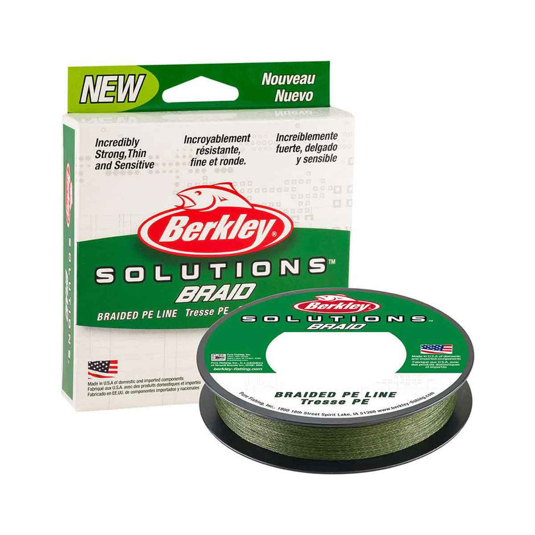 thin braided fishing line Berkley Solutions Braided Line