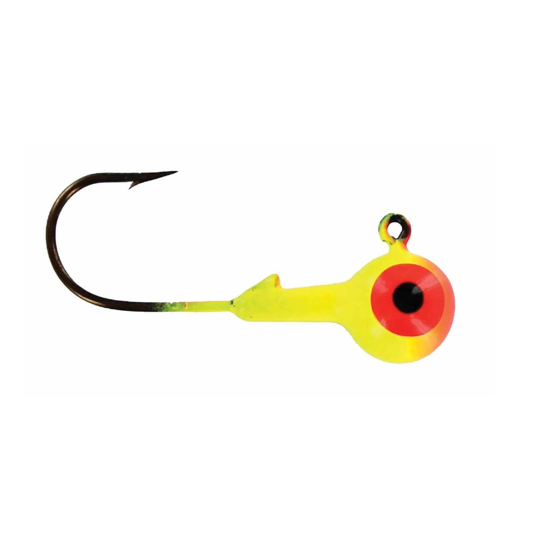 Round Head Jig_Orange Chartreuse*