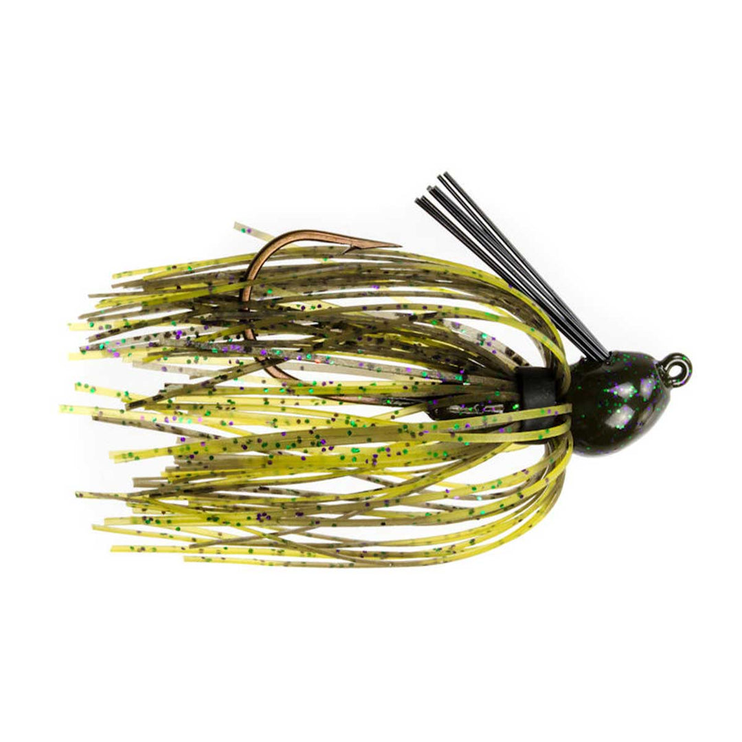 Strike King Bitsy Bug Mini Jig finesse bass fishing jig with silicone skirt