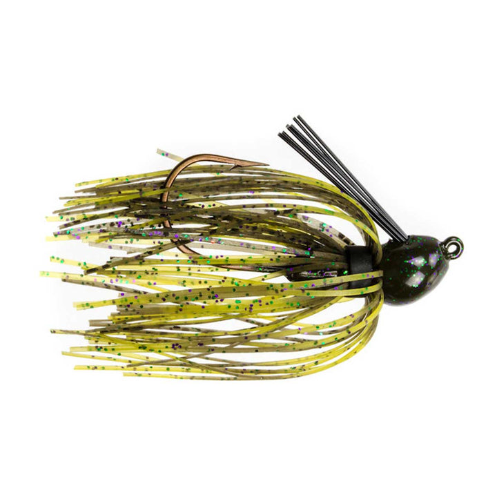 Strike King Bitsy Bug Mini Jig finesse bass fishing jig with silicone skirt