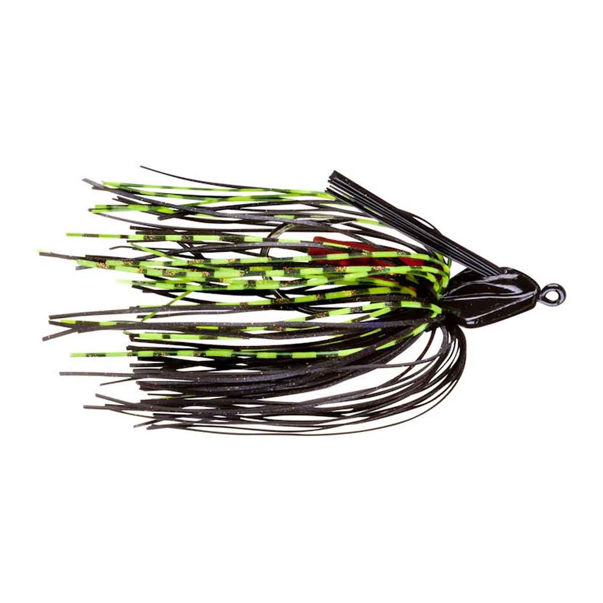 Swim'n Jig_Black Chartreuse