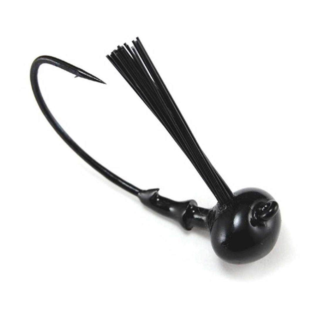 Gambler Weedless Football Jig Head for bass fishing with weed guard