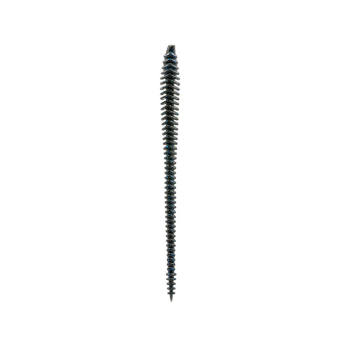 Ribbed body detail of Boosa 6.5 finesse worm