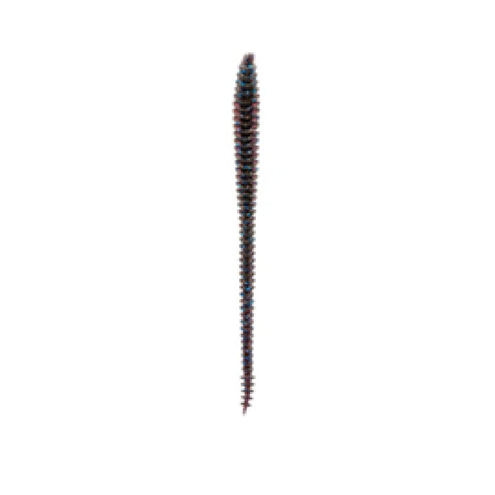 Ribbed body detail of Boosa 6.5 finesse worm