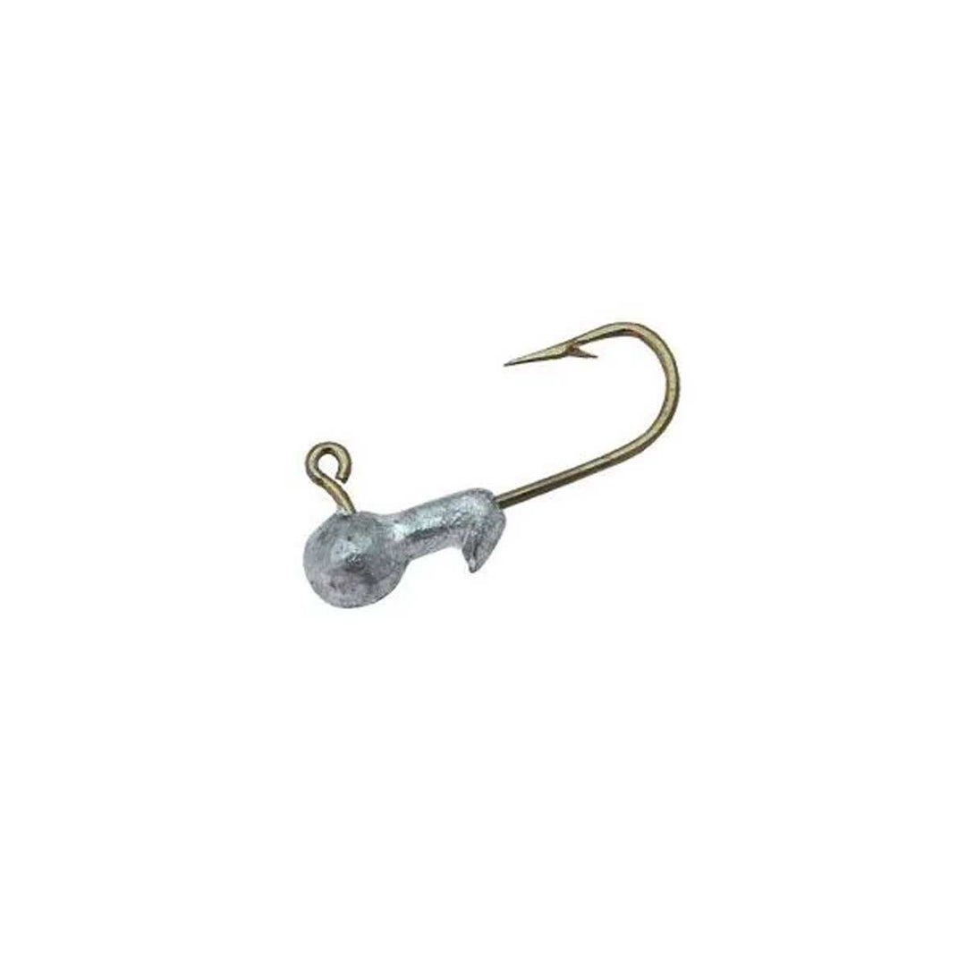 Unpainted Bobby Garland Itty Bit Jighead with light wire hook for finesse crappie fishing