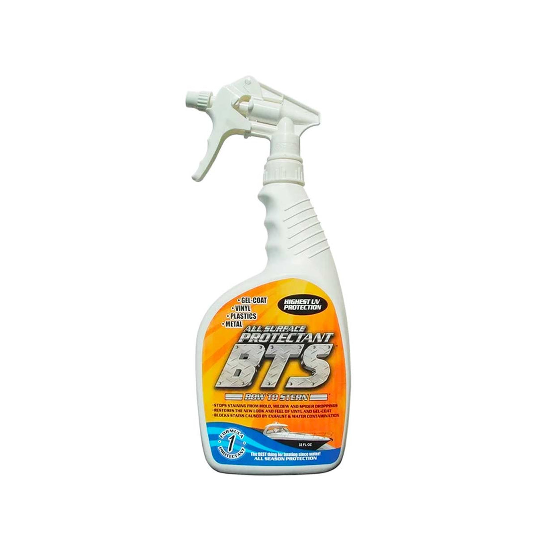 Bow to Stern Protectant – Marine-grade UV protectant and surface cleaner for boats, kayaks, and outdoor gear.