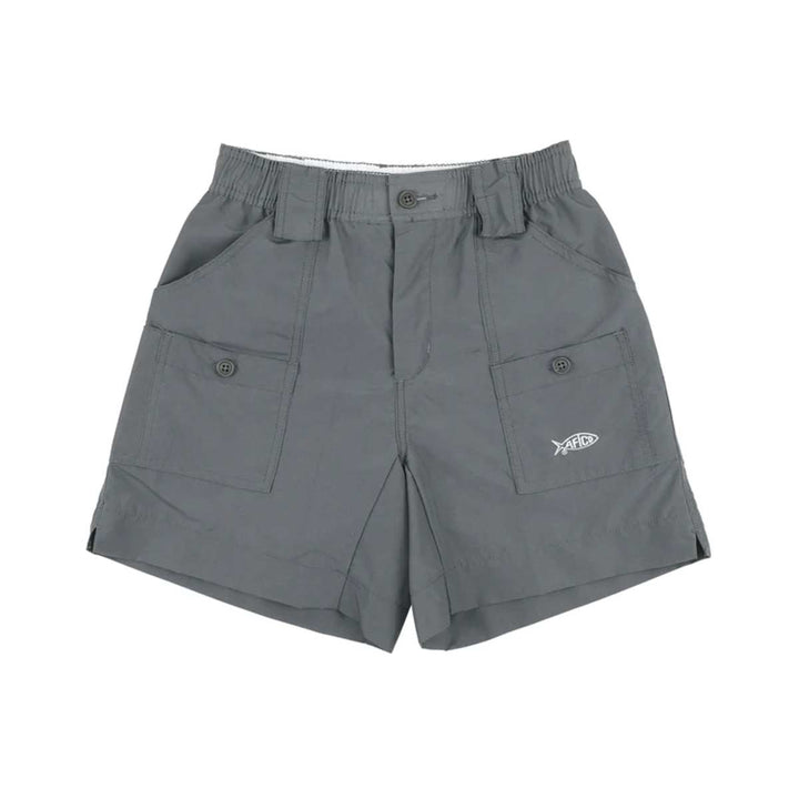 Aftco Boy's Original Fishing Short Charcoal