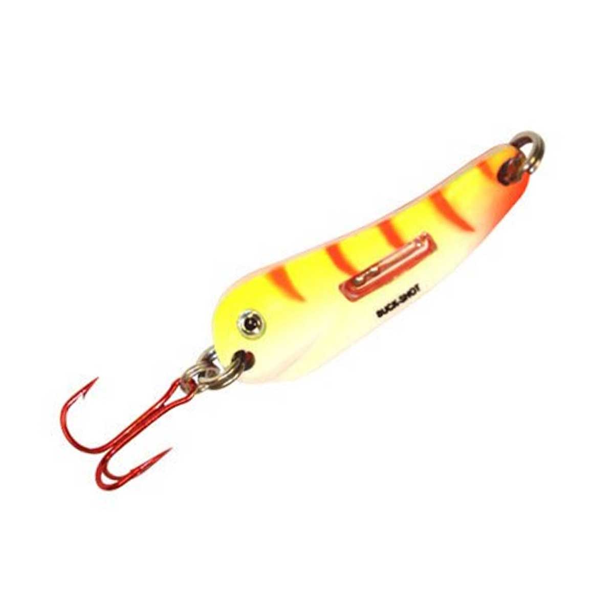 Buck-Shot Flutter Spoon_UV Electric Perch*