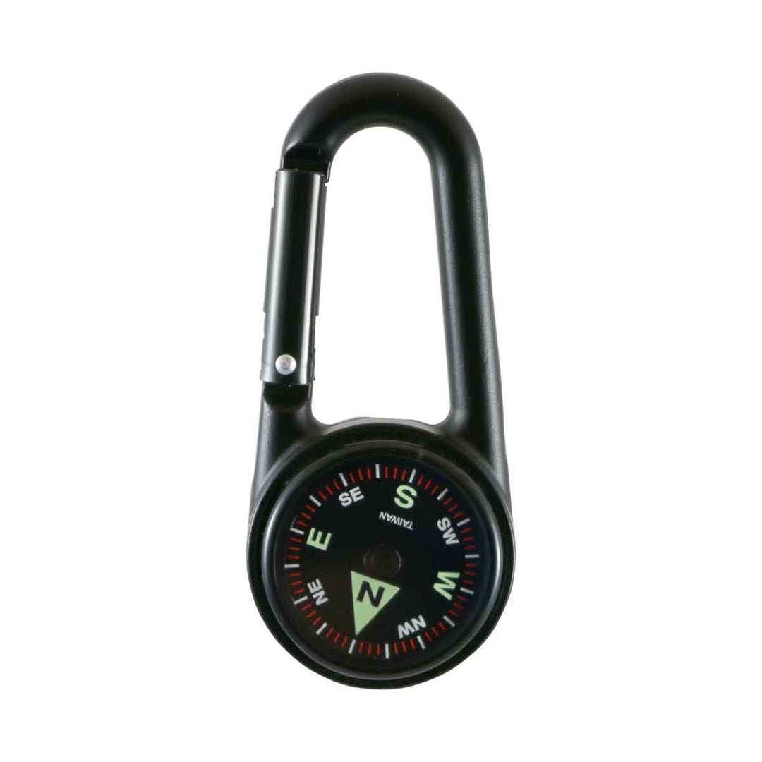 Coghlan’s Carabiner Compass with luminous directional markers