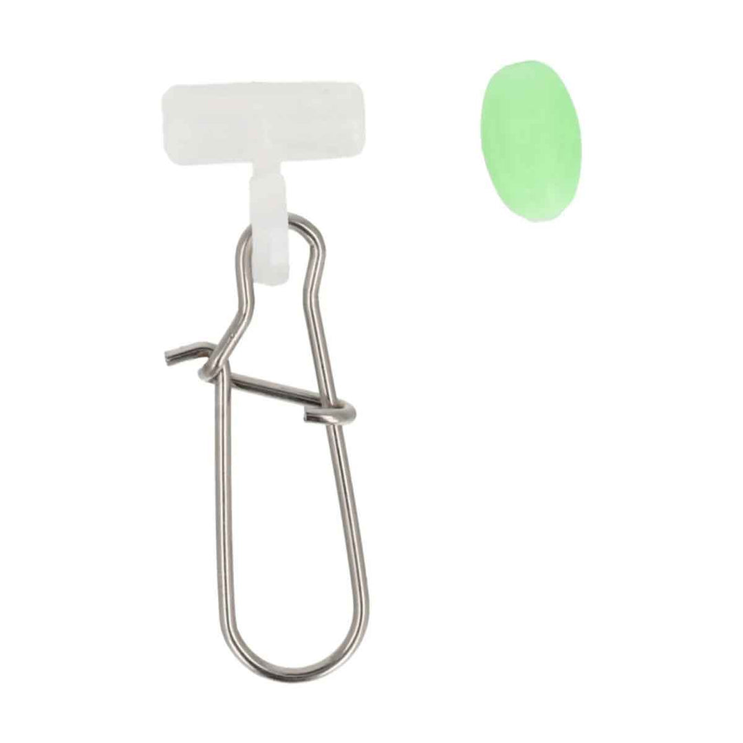 Eagle Claw Cat Claw Sinker Slide with Glow Beads for catfish slip sinker and bottom rigs