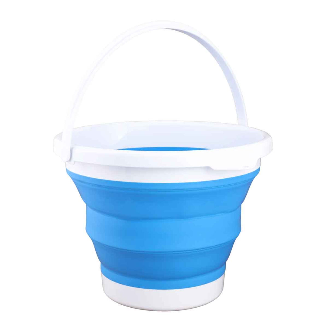 Coghlan’s Collapsible Bucket expanded for water transport