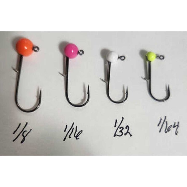 Pro Tungsten Crappie Jig Heads