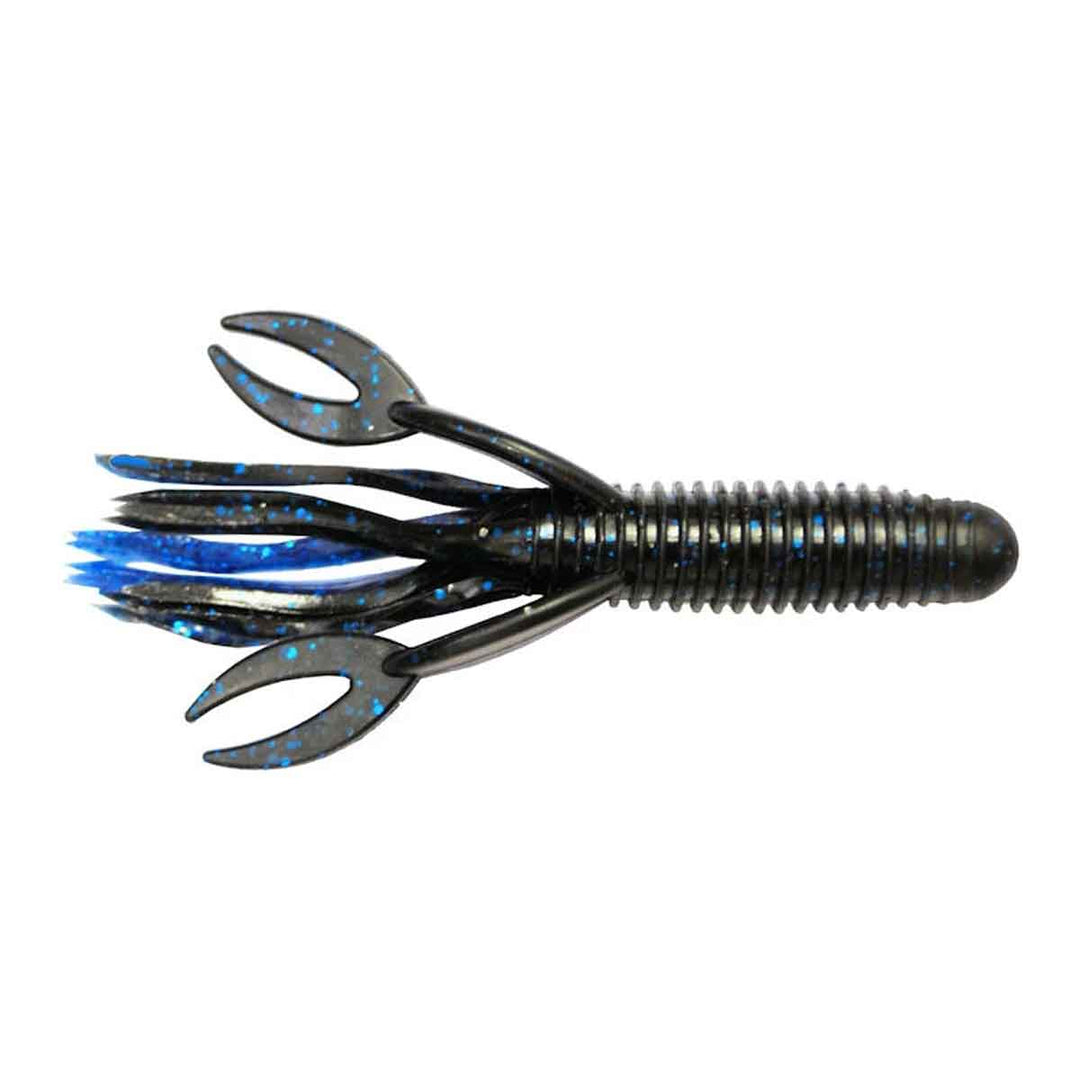 Craw Tube_Black Blue Electric Blue