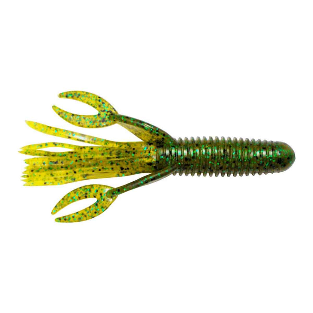 Craw Tube_Pumpkin Pepper Green*