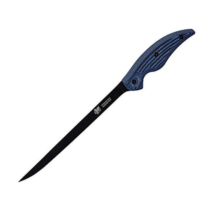 Cuda Titanium Nonstick Knife w/Sheath