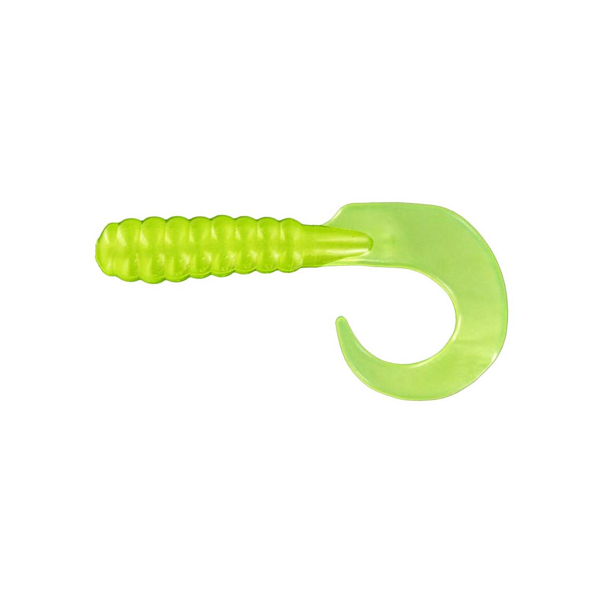 Curl Tail Grub_Chartreuse Pearl