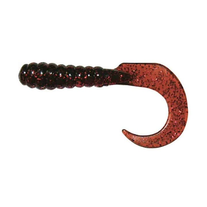 Curl Tail Grub_Motoroil Fire