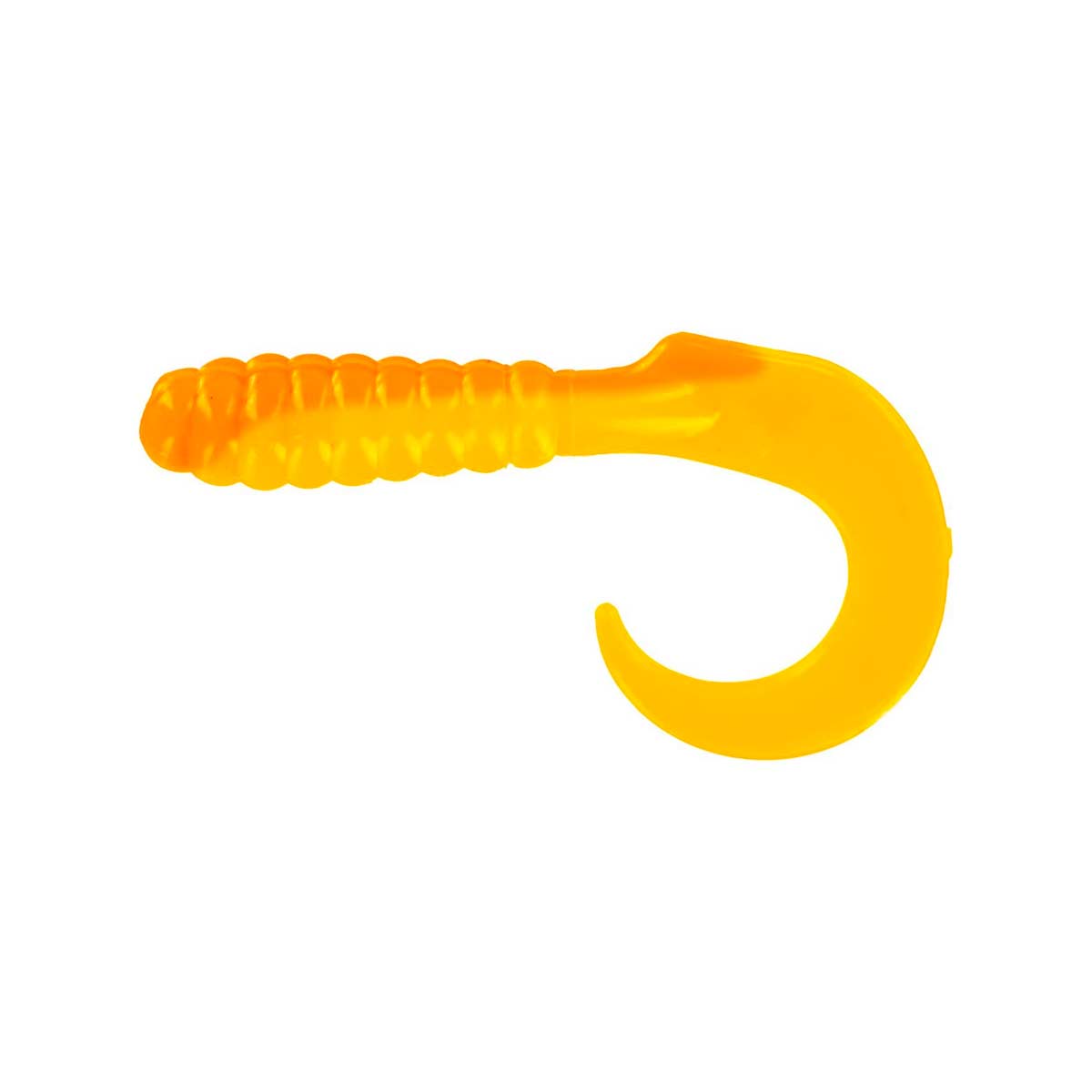 Curl Tail Grub_Orange/Yellow
