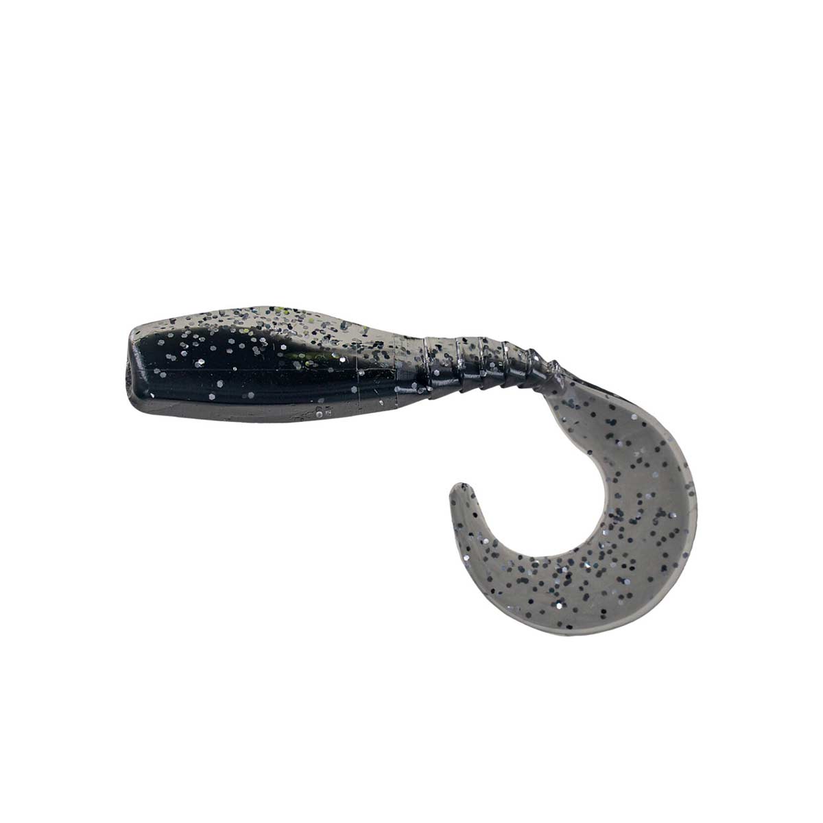 Curly Tail Crappie Minnow_Black Flash
