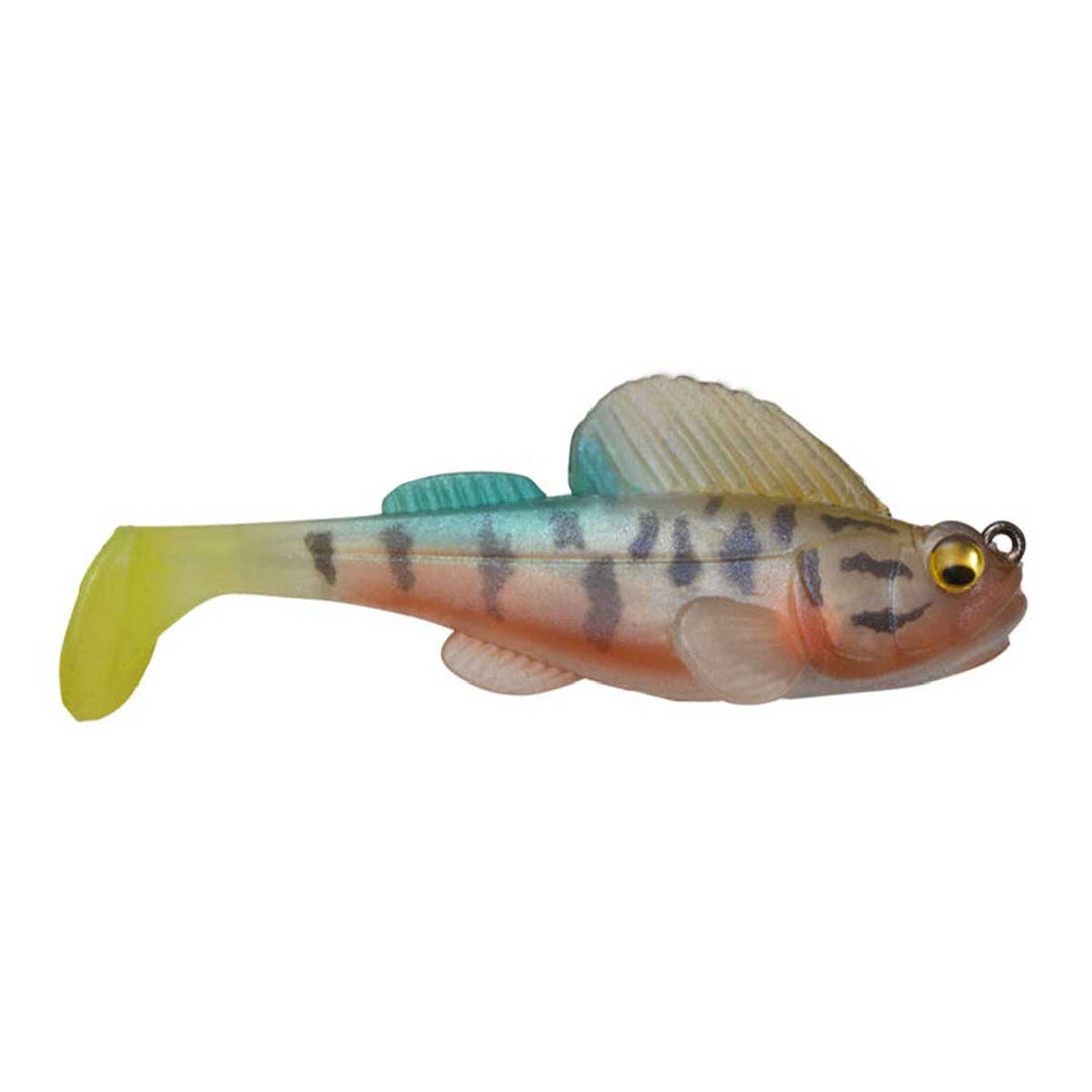 Megabass Dark Sleeper – lifelike bottom-swimming swimbait with hidden hook design for bass fishing