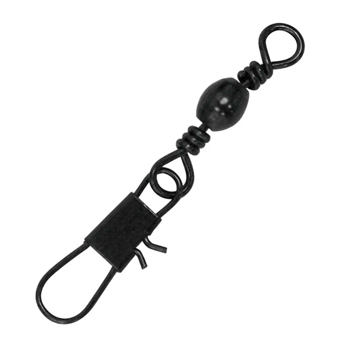 Eagle Claw Lazer Power Swivel with Interlock Snap – durable anti-twist fishing swivel with quick-change snap