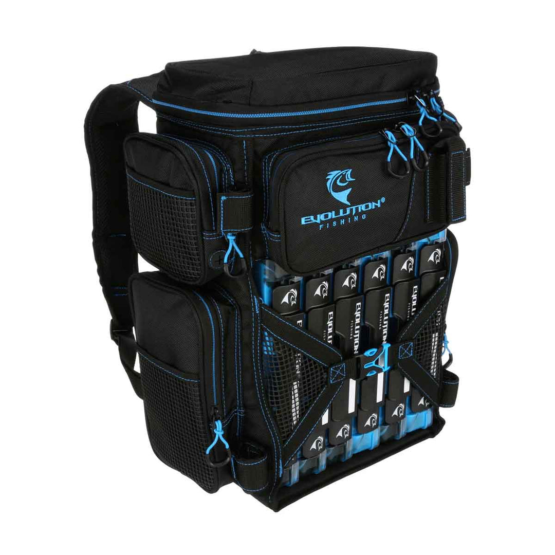 Evolution Drift Series backpack bag fishing tackle storage