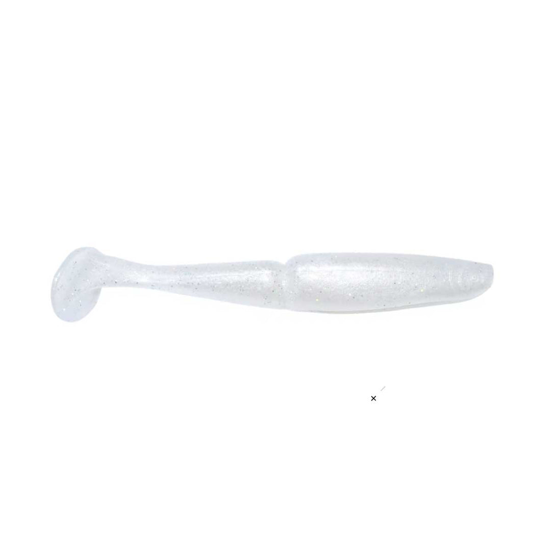 Gambler EZ Swimmer Swimbait with ribbed body and paddle tail for lifelike bass fishing action