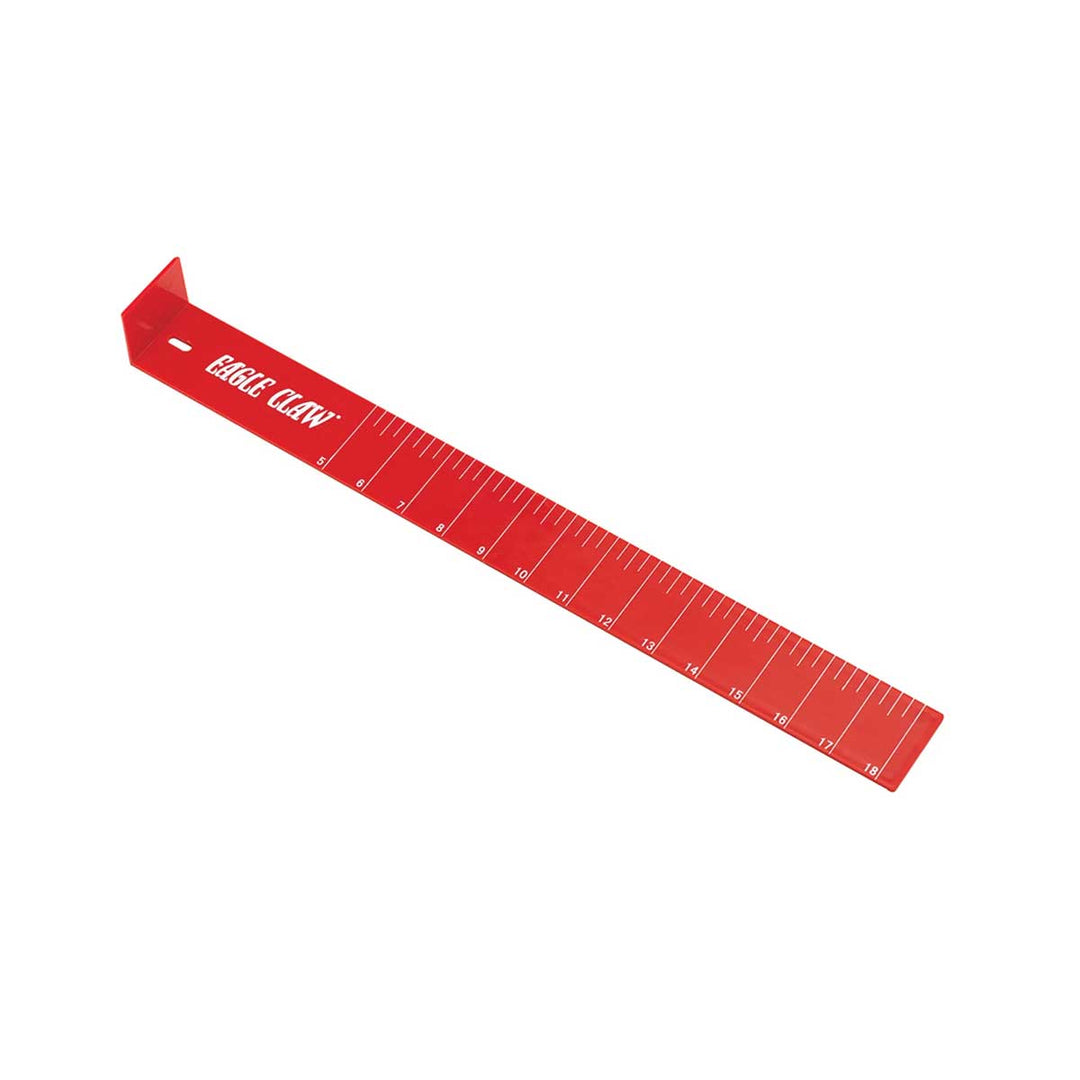“Eagle Claw Measuring Board 18-inch plastic fish ruler board”