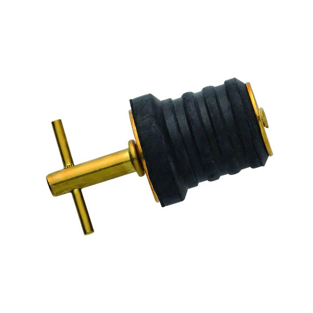 eagle Claw Boat Drain Plug with T-Handle – corrosion-resistant marine drain plug for watertight seal