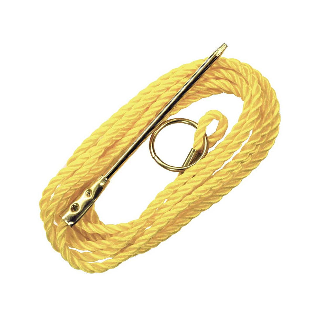 Eagle Claw Heavy Duty Poly Stringer – 7ft Fishing Stringer with Corrosion-Resistant Needle and Ring