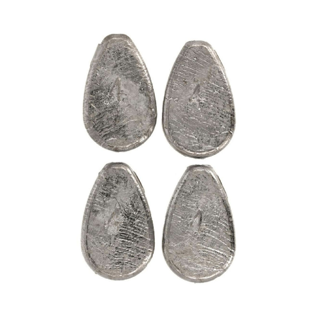 Eagle Claw Cat Claw No Roll Sinkers flat profile close-up