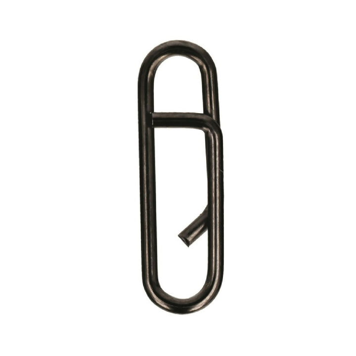 Close-up of Eagle Claw Cat Claw Quick Link stainless steel finish