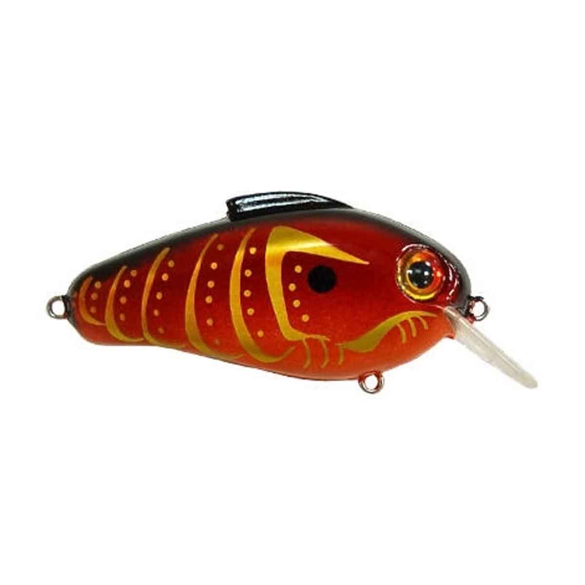 Red Craw Rattle Trap Bill Lewis Echo Crankbait – Lipless Rattle Trap for Aggressive Bass ...
