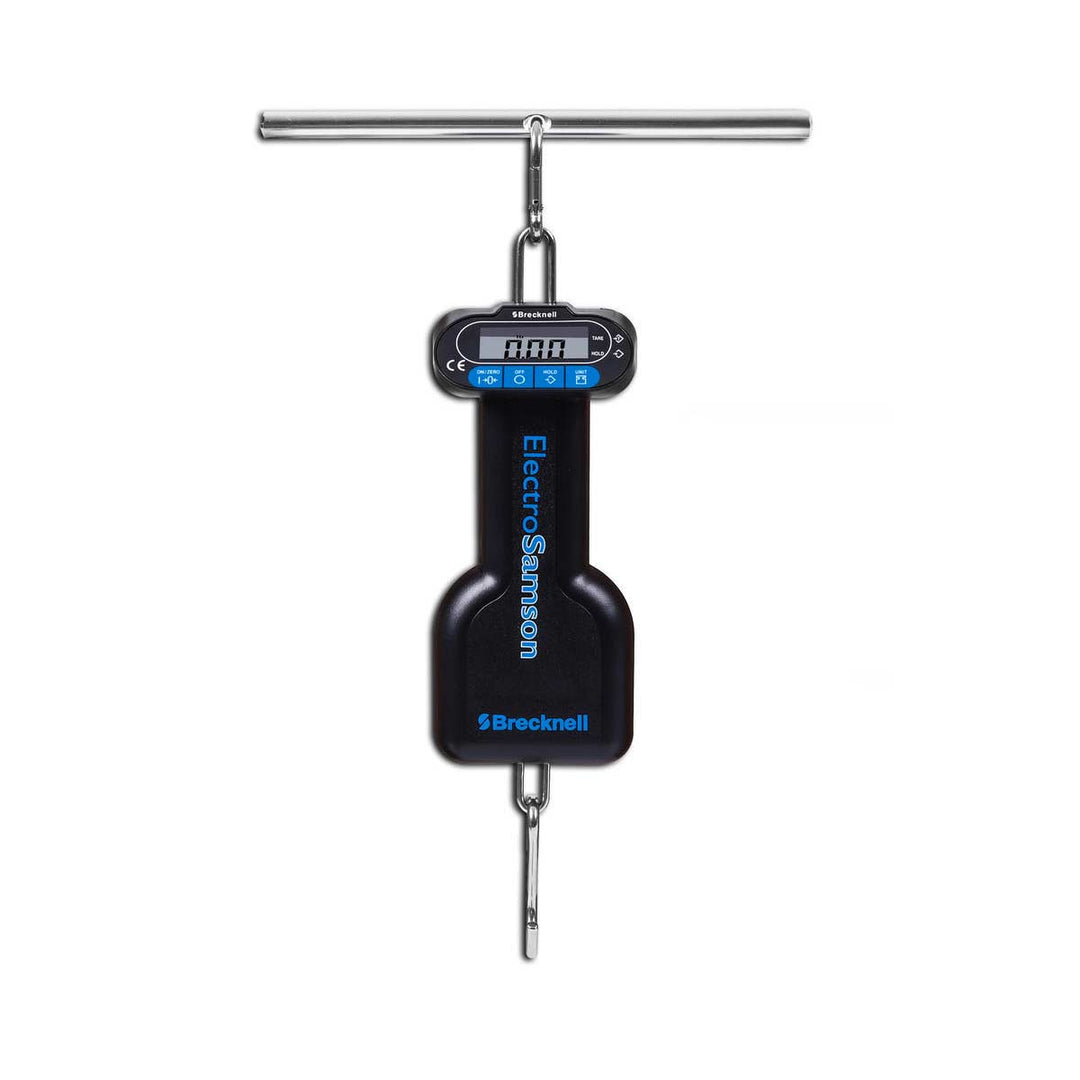 Brecknell ElectroSamson Digital Handheld Scale – Portable electronic scale for fishing and field use.