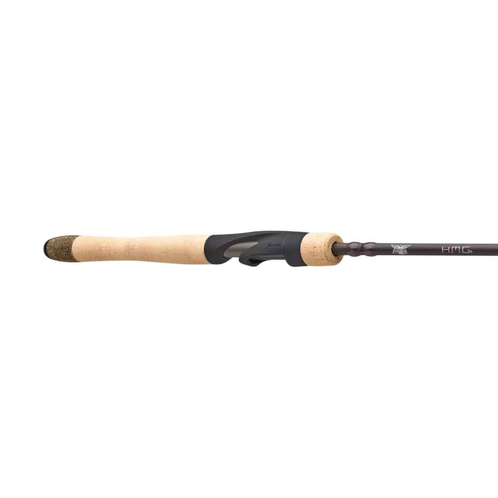 Fenwick HMG Spinning Rod 2024 full-length view with cork handle