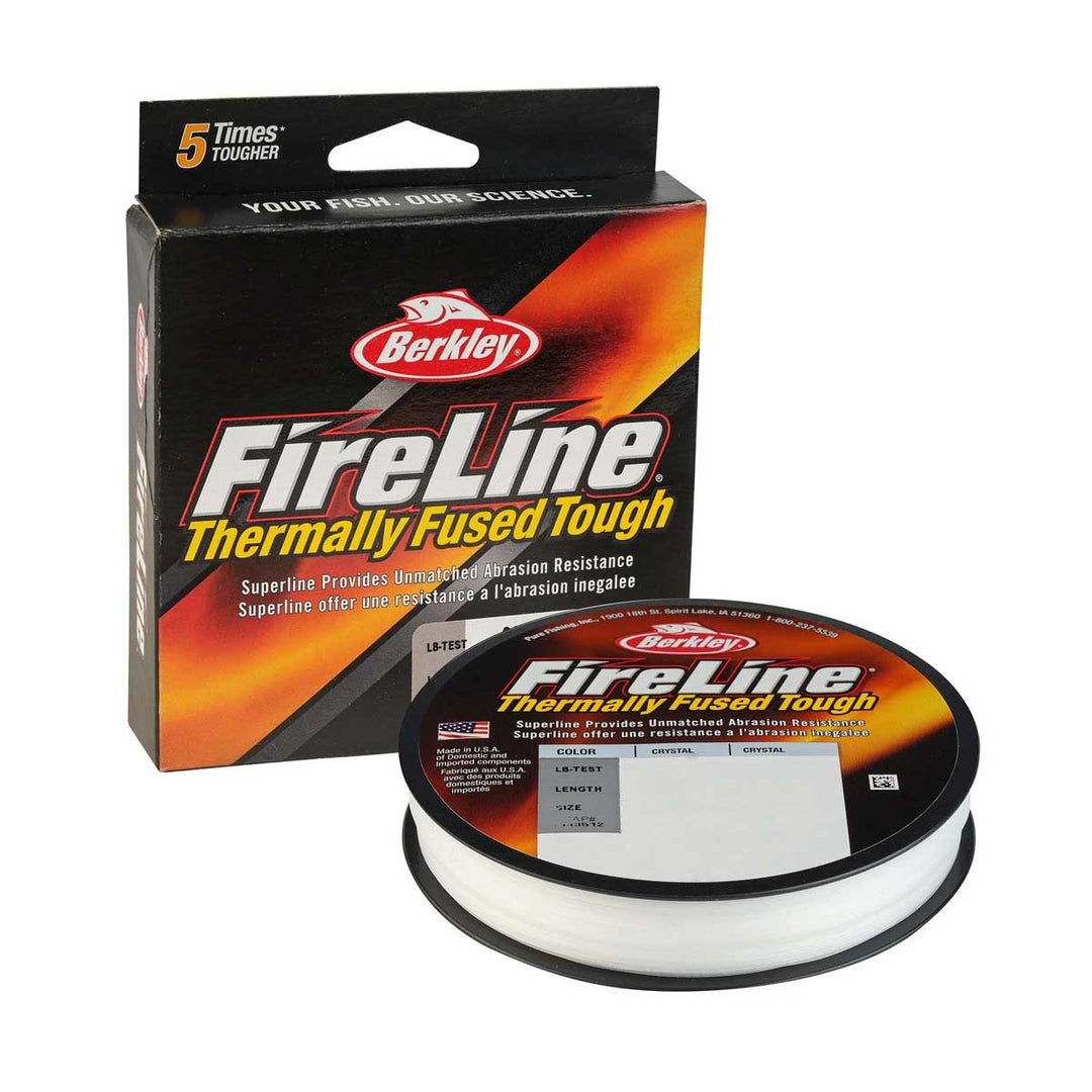 Berkley FireLine Thermally Fused braided fishing line for freshwater and saltwater