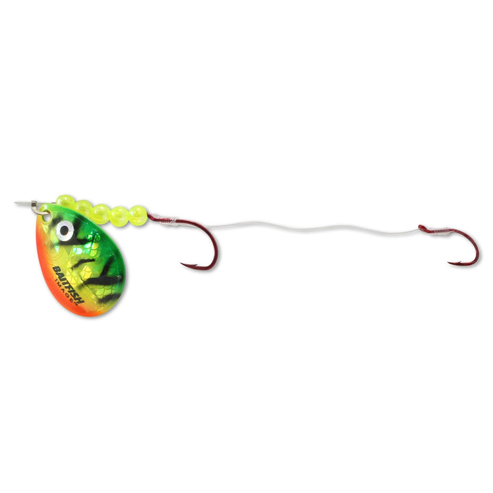 Northland Baitfish Spinner Harness with baitfish-profile blade and beads